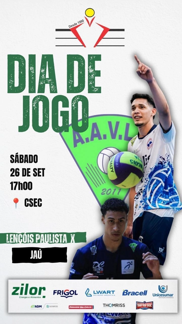 Vôlei Masculino Lençóis x Jaú