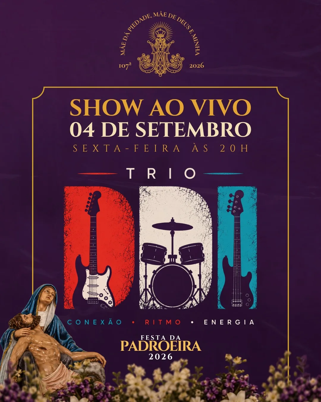 Show ao vivo com o Trio