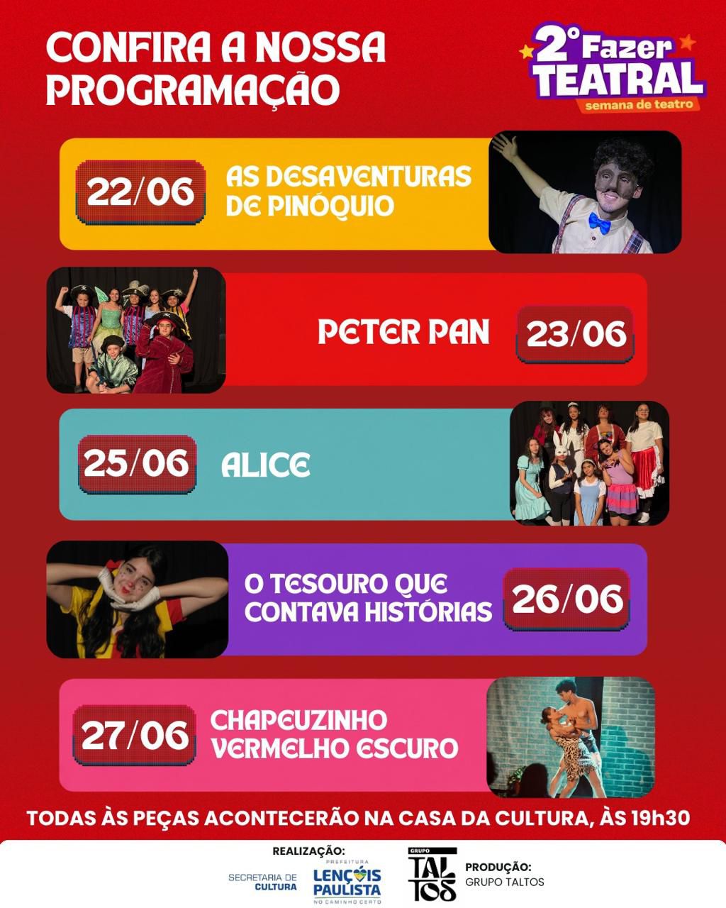 2° Fazer Teatral - Semana de Teatro