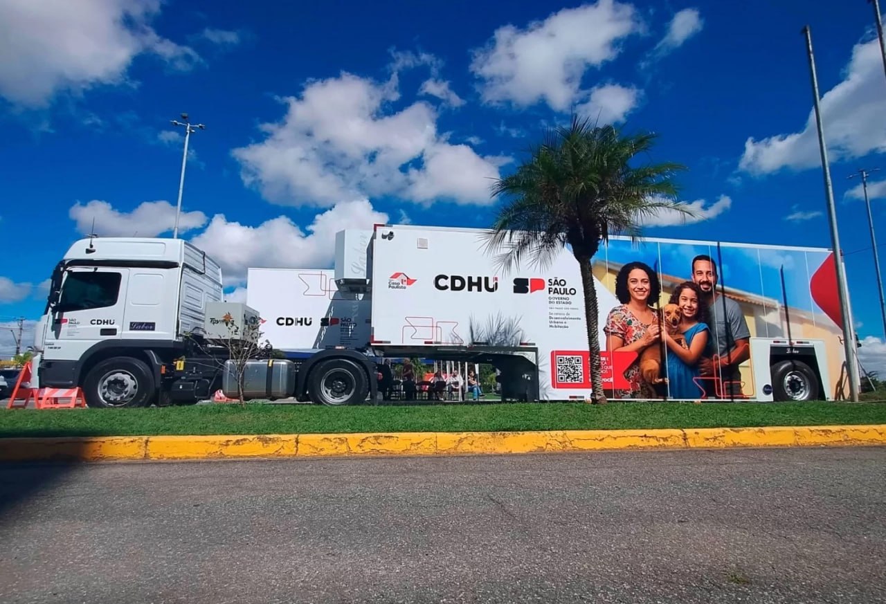 Carreta da CDHU Móvel estará em Lençóis Paulista para regularização de contratos