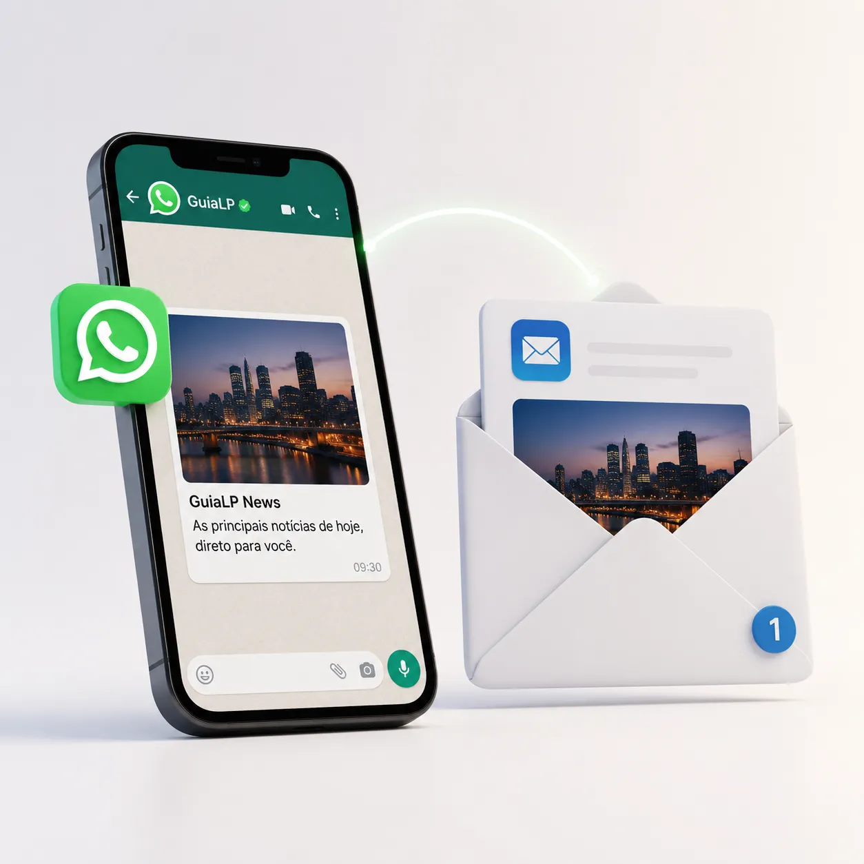 guiaLP lança serviço de informação rápida por WhatsApp e e-mail