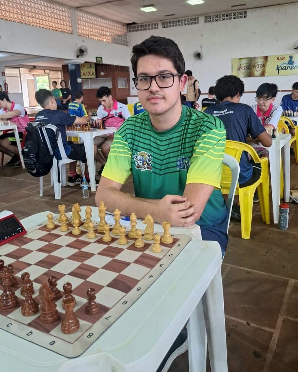 Xadrez alcança feito histórico nos Jogos Abertos
